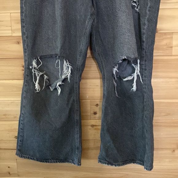 American Eagle Size 18 Short 90's Flare Jean - Picture 3 of 11